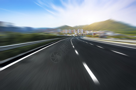 公路和速度背景图片