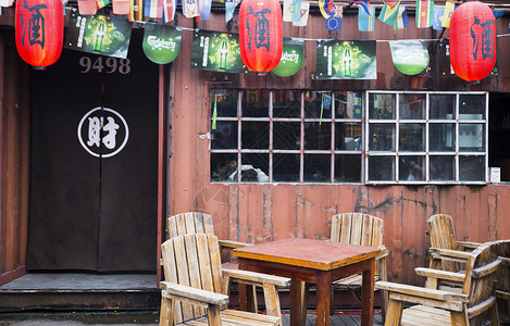 花店门店文艺咖啡厅酒吧背景