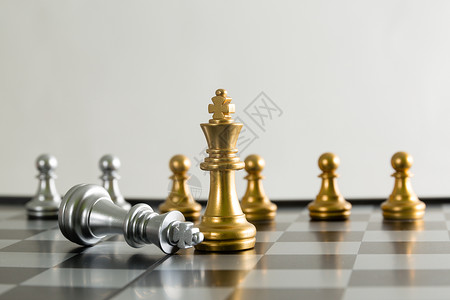 国际象棋平铺摆拍高清图片