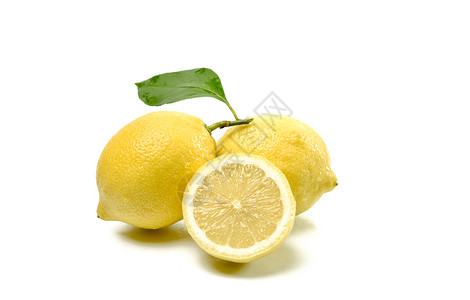 柠檬一半柠檬高清图片