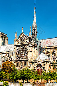旧日念想巴黎圣母院旧日高清图片