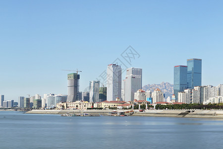 湛江海滨城市背景