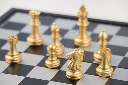 国际象棋团队概念背景图片