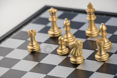 斗兽棋素材国际象棋团队概念背景