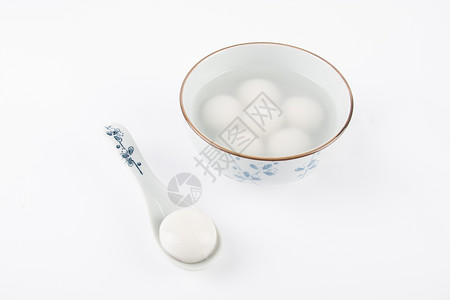 牙膏设计素材新年中国美食汤圆背景