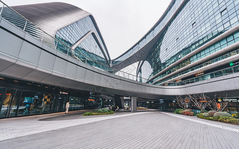 上海大虹桥上海凌空SOHO背景