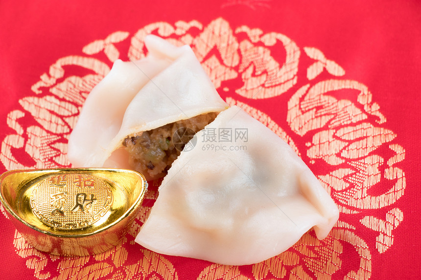 新年传统美食水饺图片