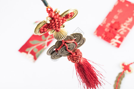 传统中国风挂饰背景图片