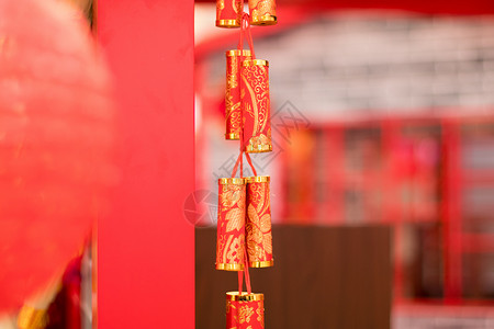 纹身福袋素材春节红火素材背景