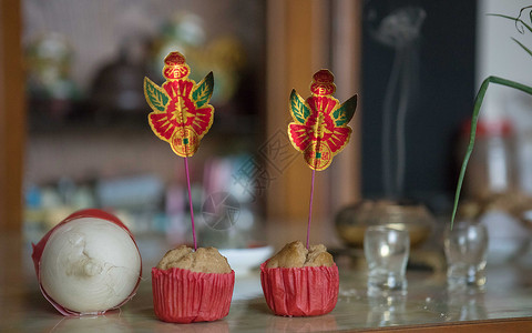 中国农历春节除夕祭祀祭拜祖先图片