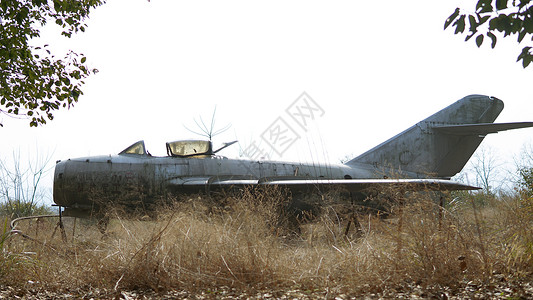 老式战斗机飞机背景