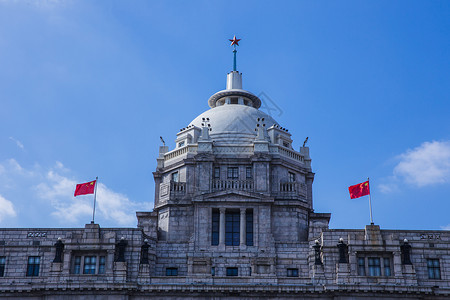 旗帜设计素材上海黄浦区国外设计建筑背景