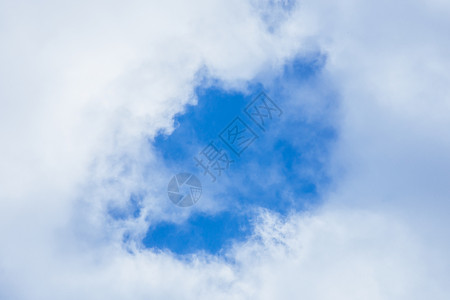 清新文艺棉花云朵背景背景图片