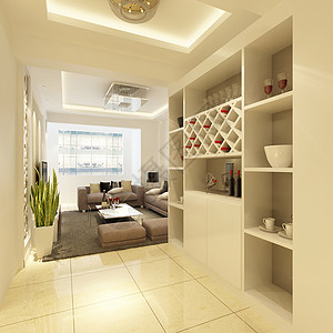 高清3d素材高清的客厅效果图背景