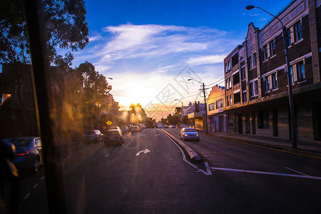 悉尼悉尼街景高清图片