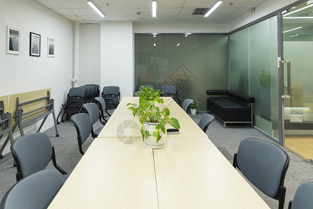 创业空间共享会议室背景图片