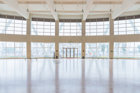 体育馆室内城市建筑体育场篮球馆背景