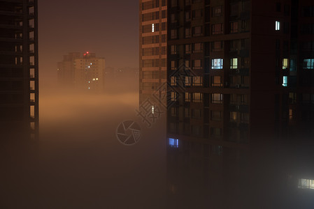 平流雾背景图片