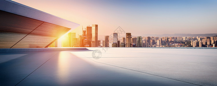迪拜城市城市建筑背景设计图片