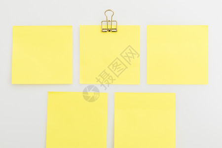 画画壁纸黄色便签便利贴提示提醒背景