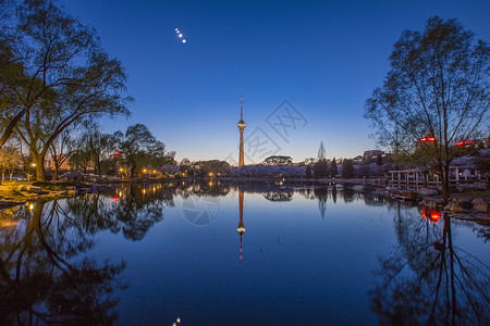 夜景如画北京夜景图高清图片