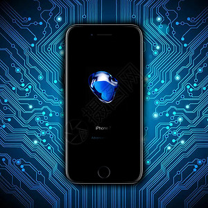 苹果元素智能手机科技设计图片