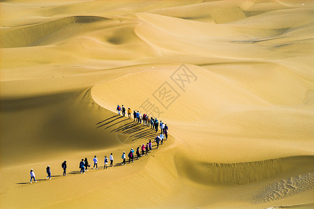 沙漠风光火洲吐鲁番高清图片