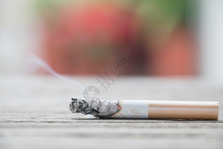 高血压的危害香烟特写背景
