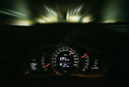 时速表 行驶的汽车背景图片