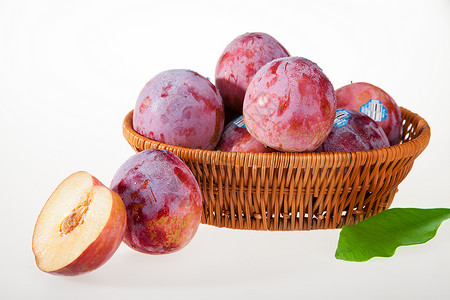 色彩斑斓的水果背景图片