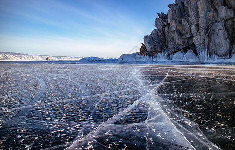 冰裂素材壮观的冰封世界 创业者冲破资本寒冬背景