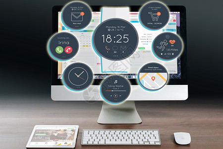 手表桌面智能电脑科技设计图片