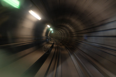 旋涡轨道金色旋涡隧道高清图片