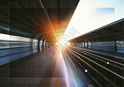 地铁通道口城市交通设计图片