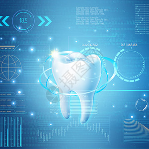 牙齿设备现代医学技术设计图片