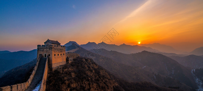 中国长城美丽的祖国高清图片