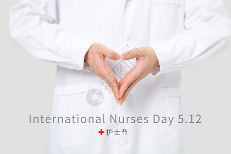 五月日历极简国际护士节设计图片