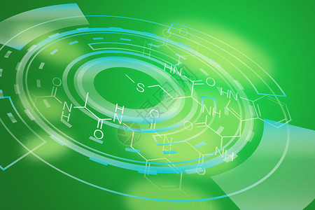 健康绿色医疗化学背景图片