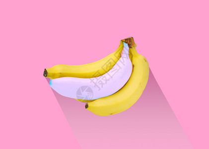 立体扁平化创意香蕉设计图片