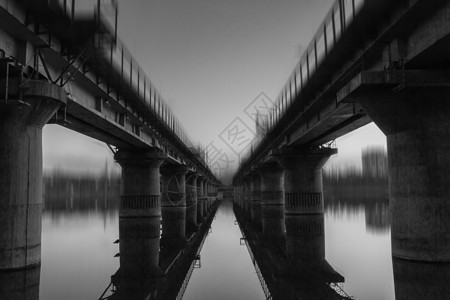 跨河铁路大桥背景图片