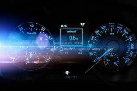 月度消费控制表汽车科技设计图片