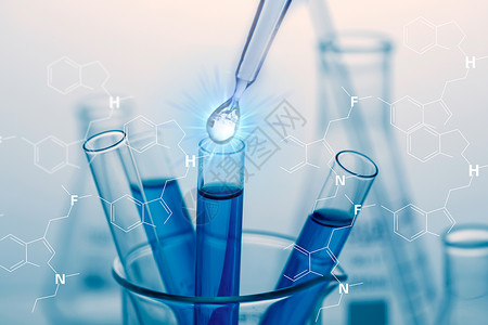 生物制药背景化学实验设计图片