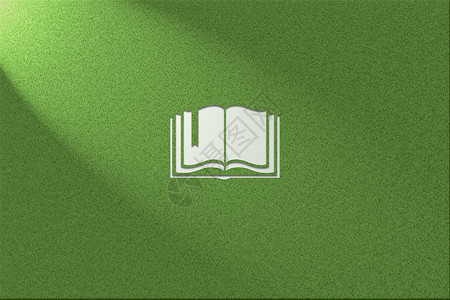 保温杯LOGO绿色环保健康草地背景读书设计图片