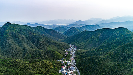 莫干山顶峰自然风景高清图片