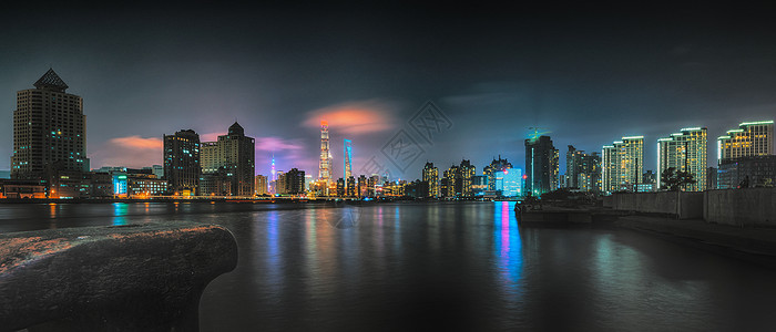 陆家嘴城市夜景图片
