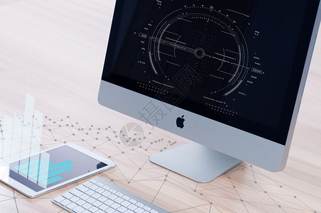 苹果Ipad电子统计设计图片