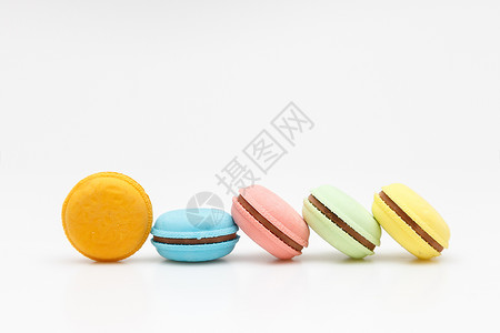 扁平化糖果元素创意甜品组合背景
