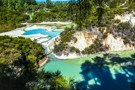 新西兰南岛公园背景图片