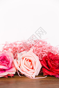 520情人节浪漫玫瑰背景素材背景图片