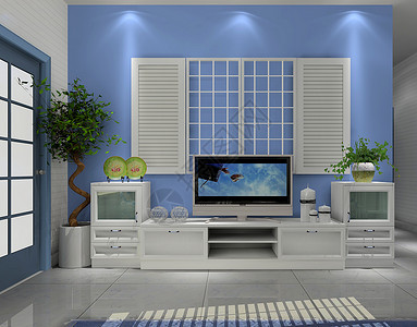 浅蓝色背景墙浅蓝色电视背景墙效果图背景